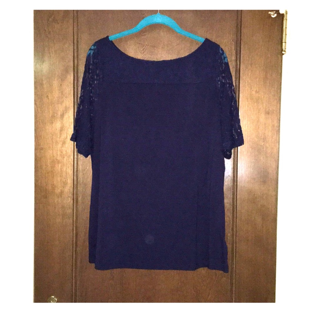 Lane Bryant navy T-shirt